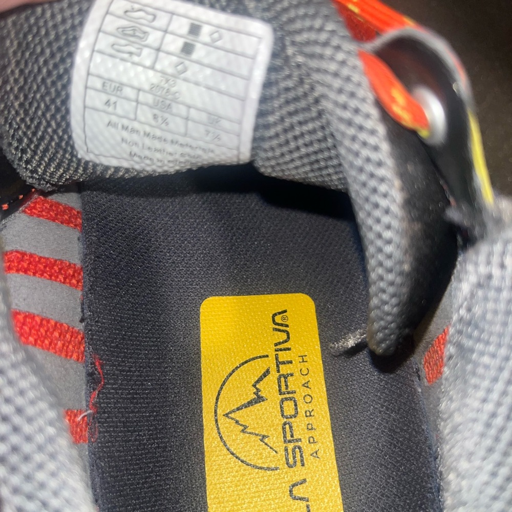 La Sportiva TX3 men’s orange and yellow approach shoes - Picture 4 of 6